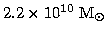 $1000 \; \mbox{L$_\odot$}/\mbox{M$_\odot$}$